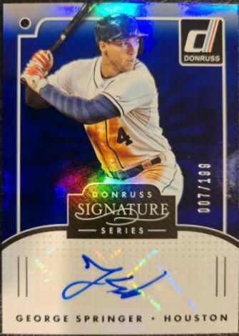George Springer [Blue] #SGS-GS
