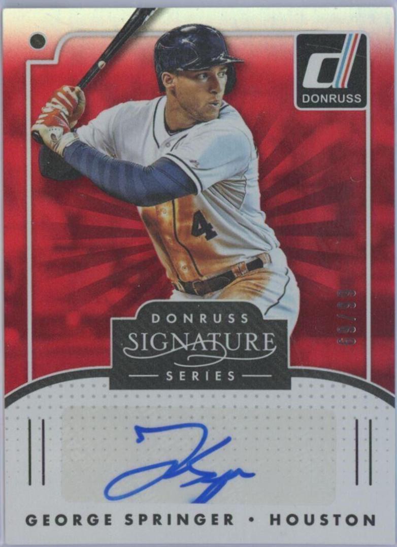 George Springer [Red] #SGS-GS