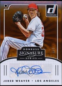 Jered Weaver [Gold] #SGS-JW