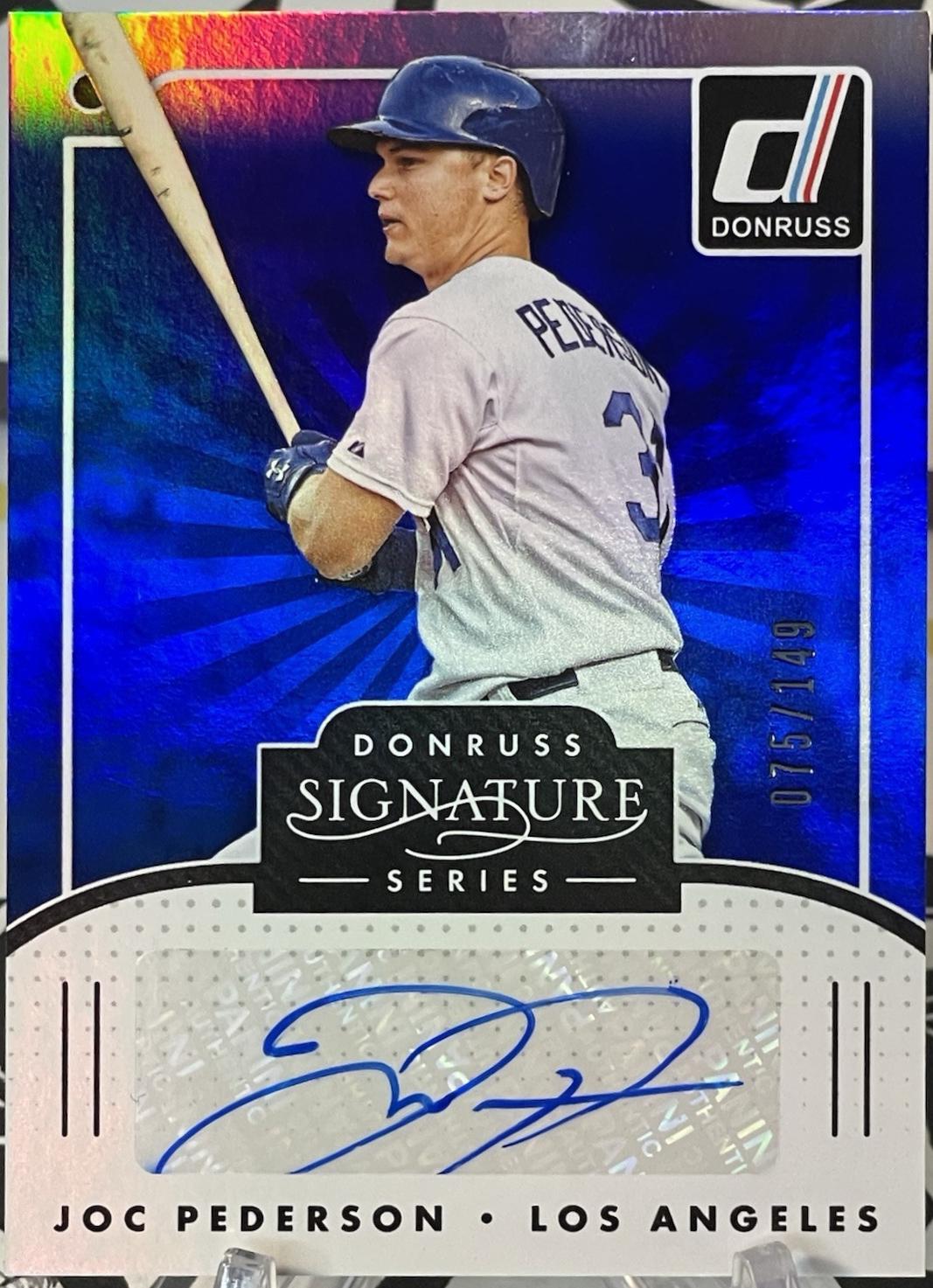 Joc Pederson [Blue] #SGS-JP
