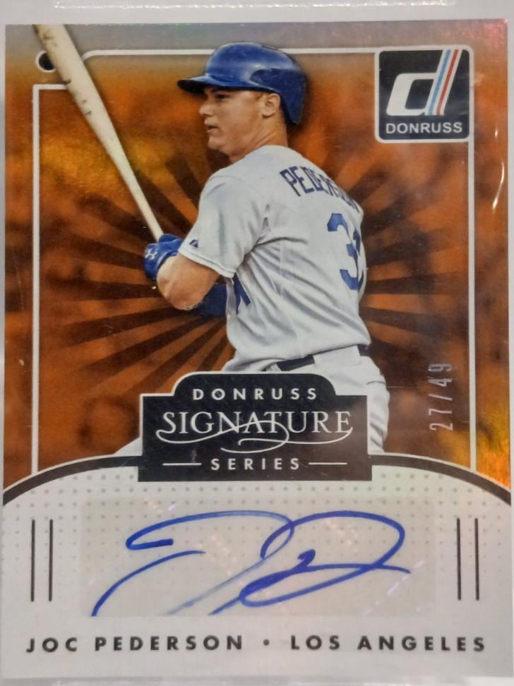 Joc Pederson [Orange] #SGS-JP