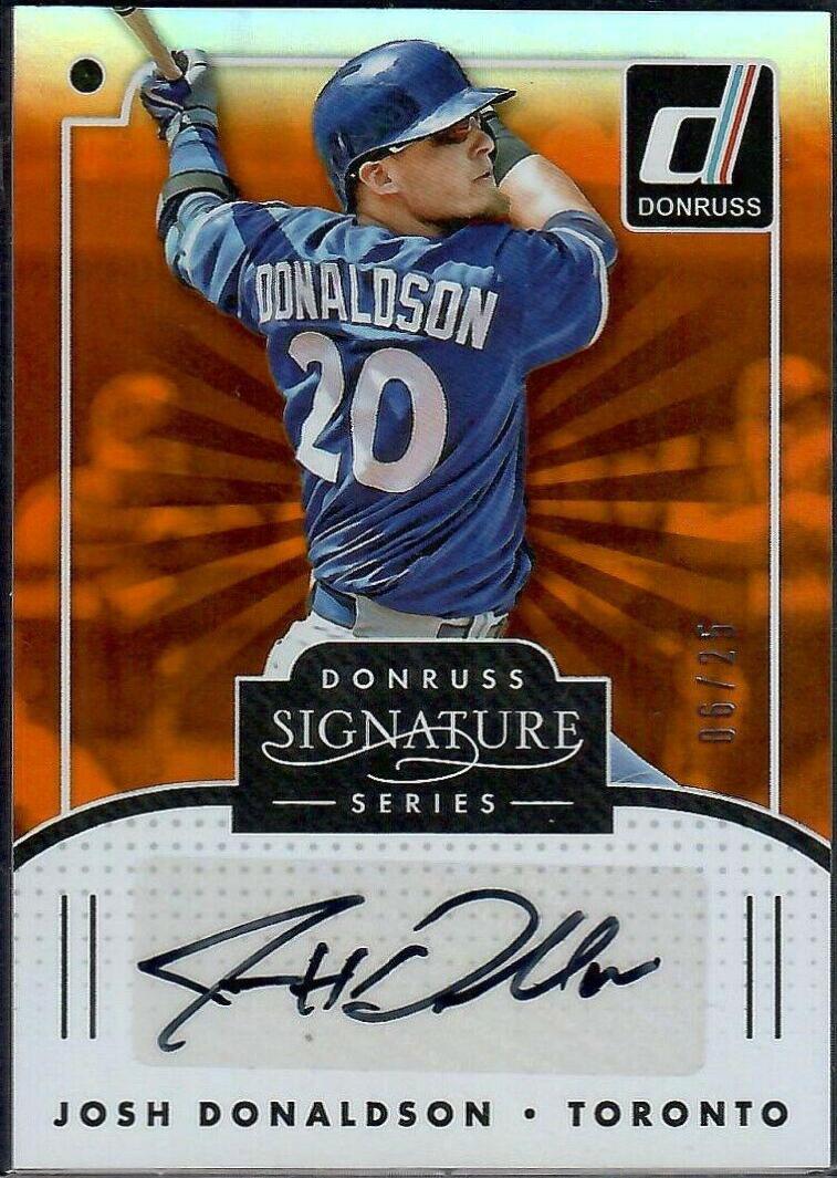 Josh Donaldson [Orange] #SGS-JD