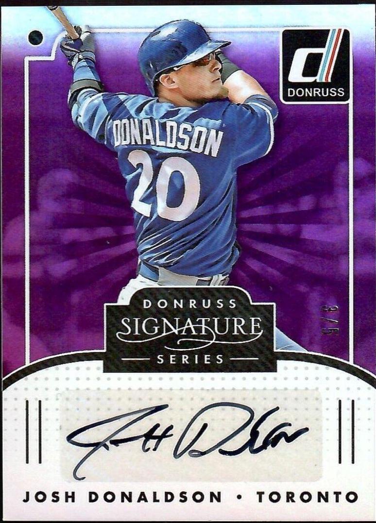 Josh Donaldson [Purple] #SGS-JD