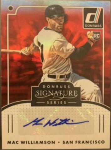 Mac Williamson [Red] #SGS-MW