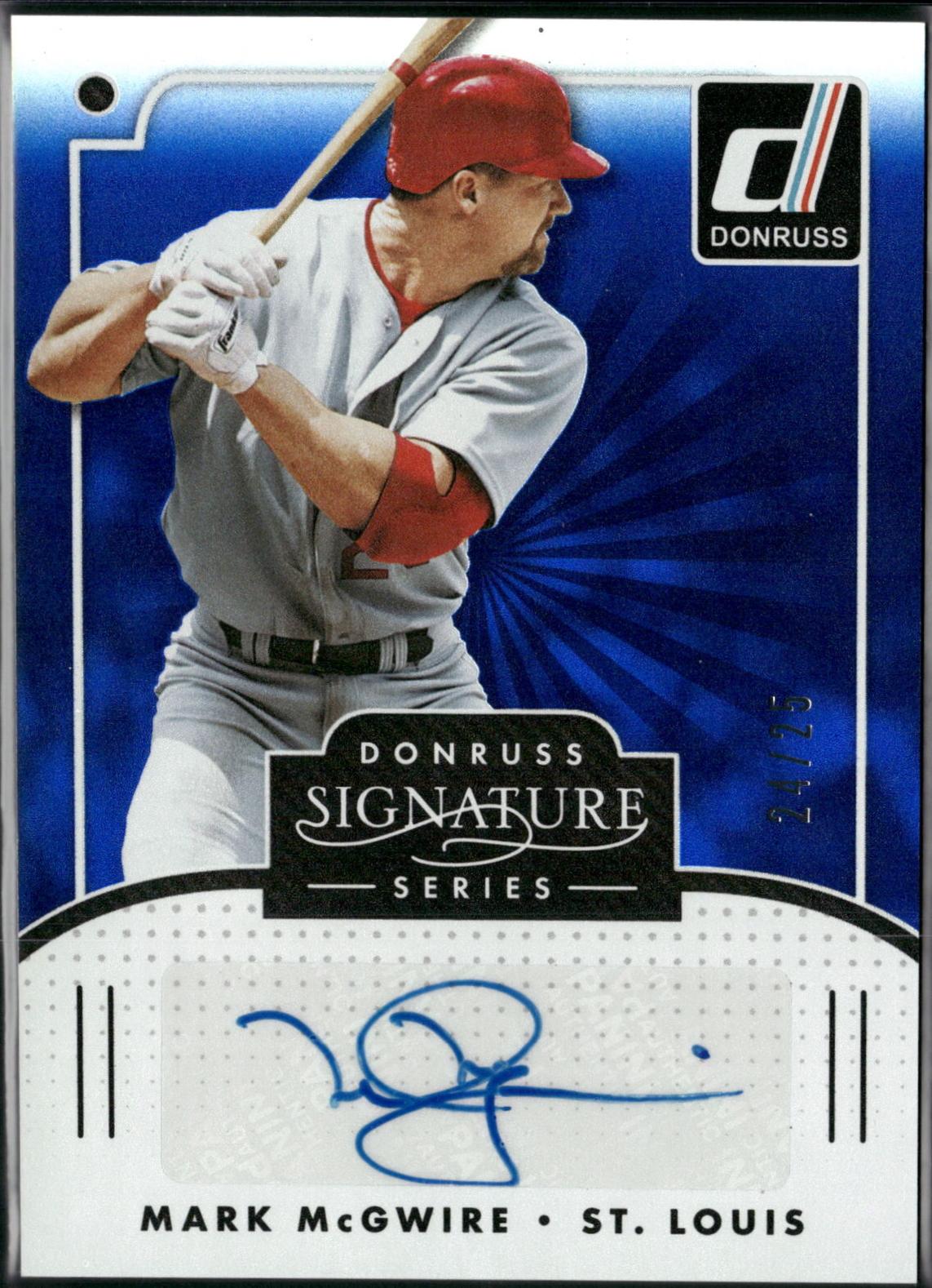 Mark McGwire [Blue] #SGS-MG