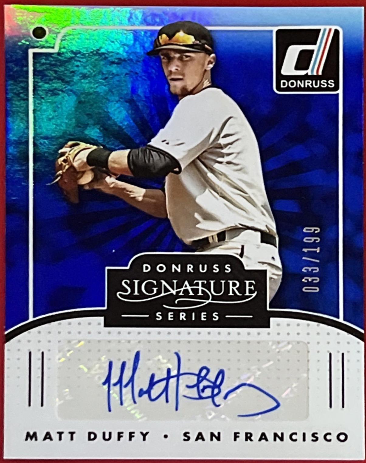 Matt Duffy [Blue] #SGS-MD