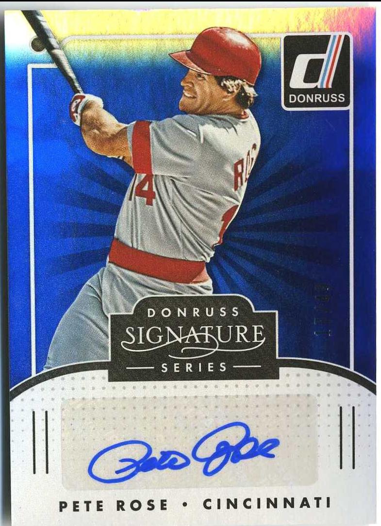 Pete Rose [Blue] #SGS-PR