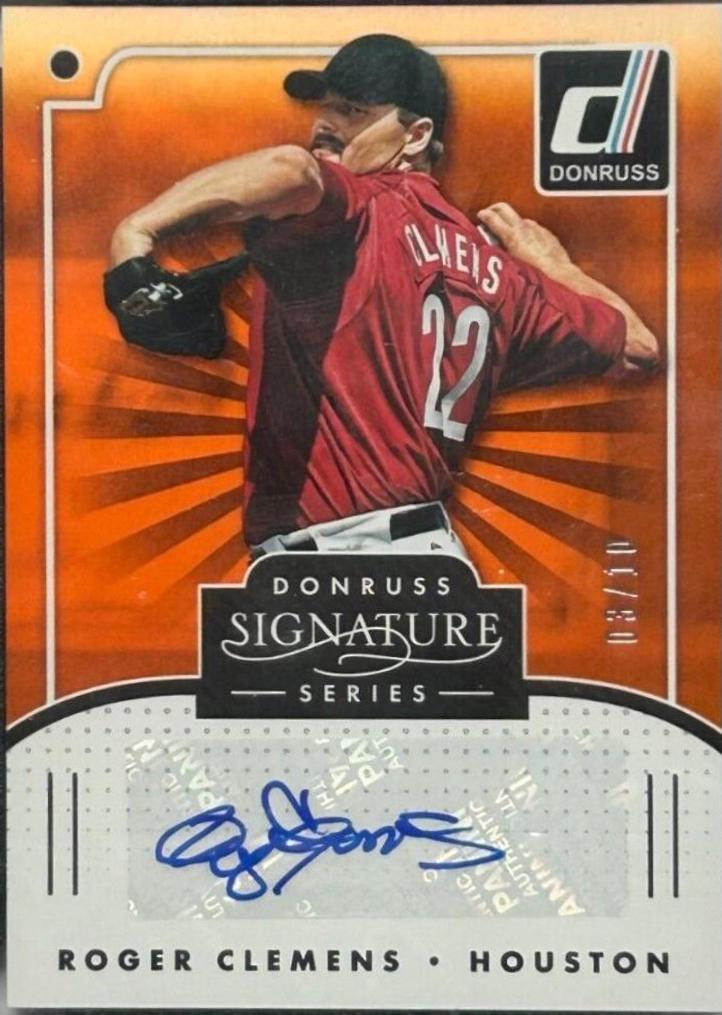 Roger Clemens [Orange] #SGS-RC