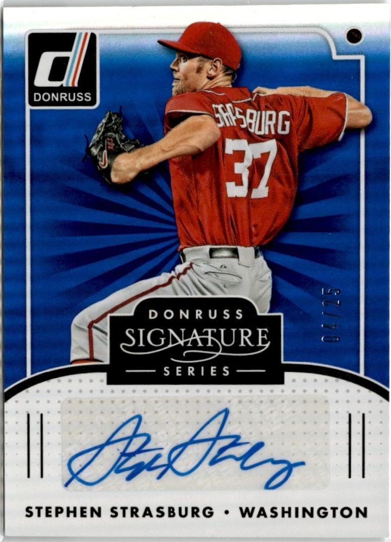 Stephen Strasburg [Blue] #SGS-SS