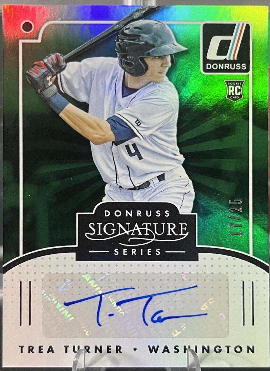 Trea Turner [Green] #SGS-TR