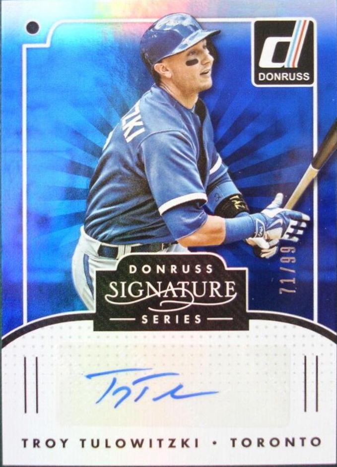 Troy Tulowitzki [Blue] #SGS-TZ