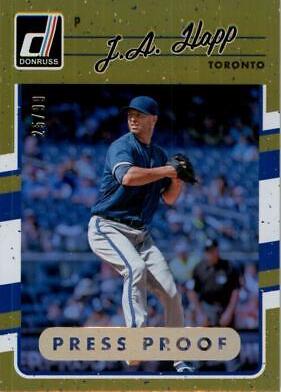 J.A. Happ [Gold Press Proof] #166