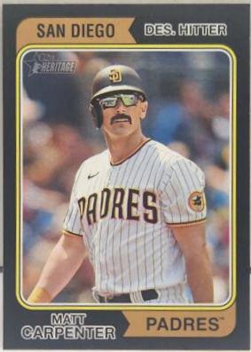Matt Carpenter [Black Border] #574