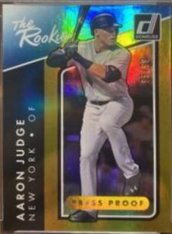 Aaron Judge [Gold Press Proof] #TR-8