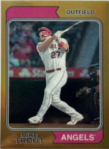 Mike Trout [Chrome Gold] #5