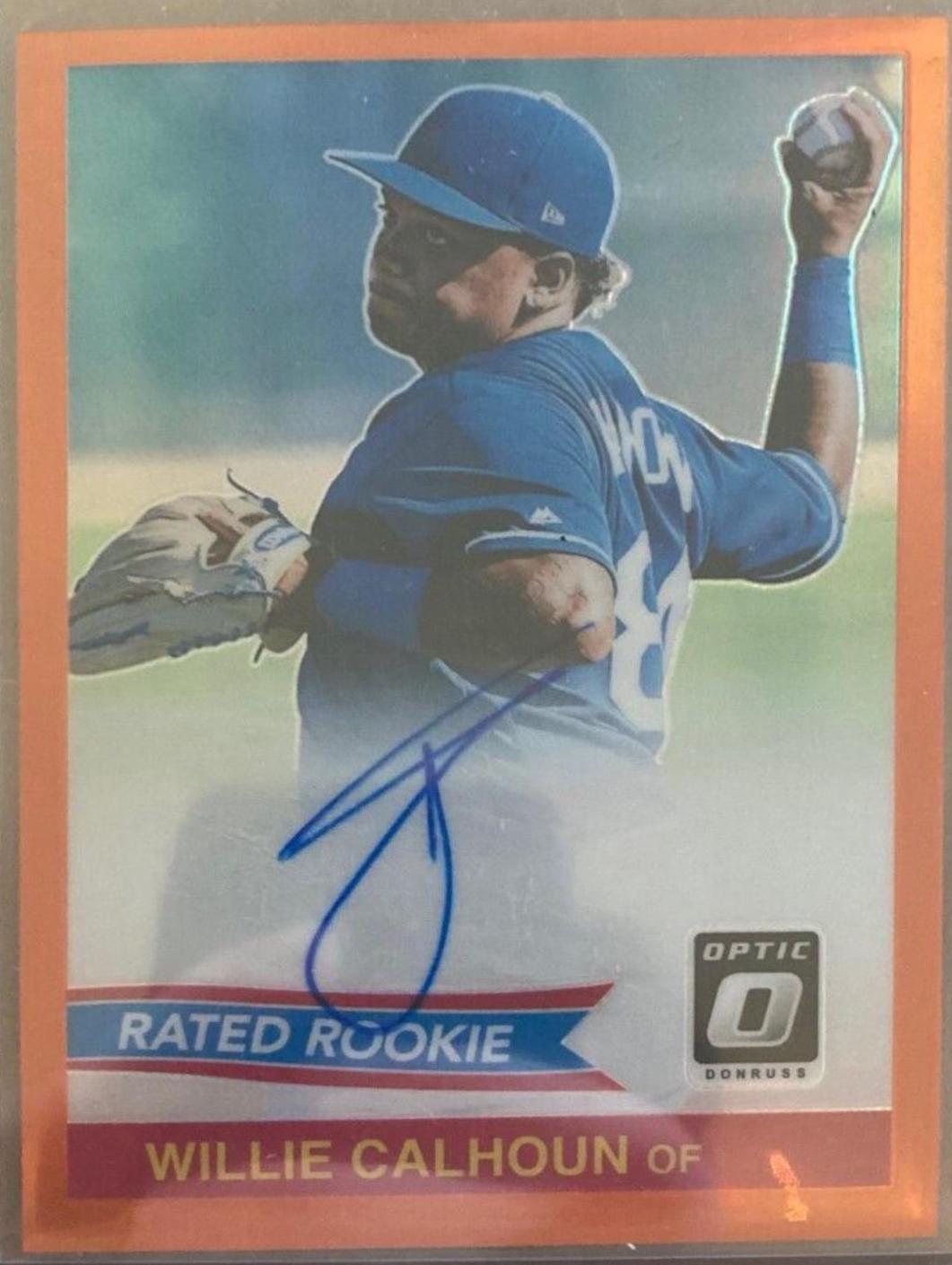 Willie Calhoun [Orange] #RRS-WC