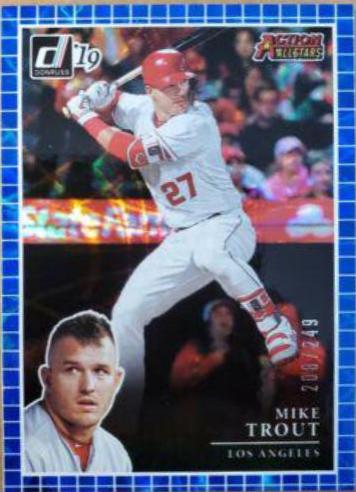 Mike Trout [Blue] #AA3