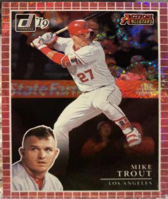 Mike Trout [Pink Firework] #AA3