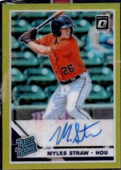 Myles Straw [Gold] #MS