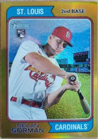 Nolan Gorman [Chrome Gold] #19