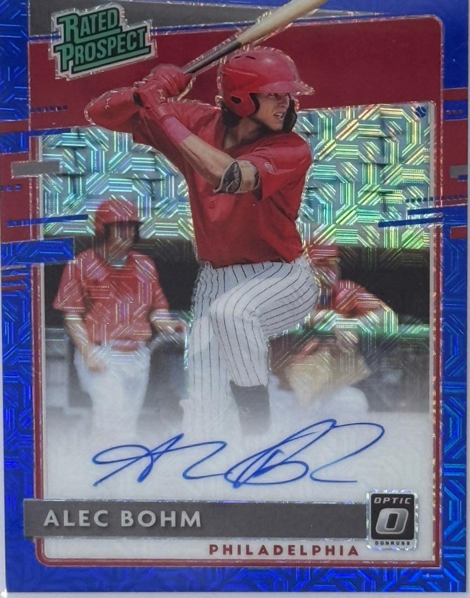 Alec Bohm [Blue Mojo] #RPS-AB
