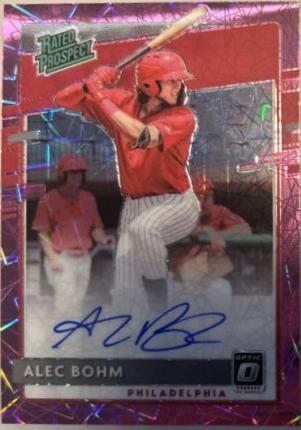 Alec Bohm [Pink Velocity] #RPS-AB