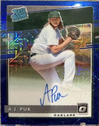 A.J. Puk [Blue Mojo] #RRS-AP