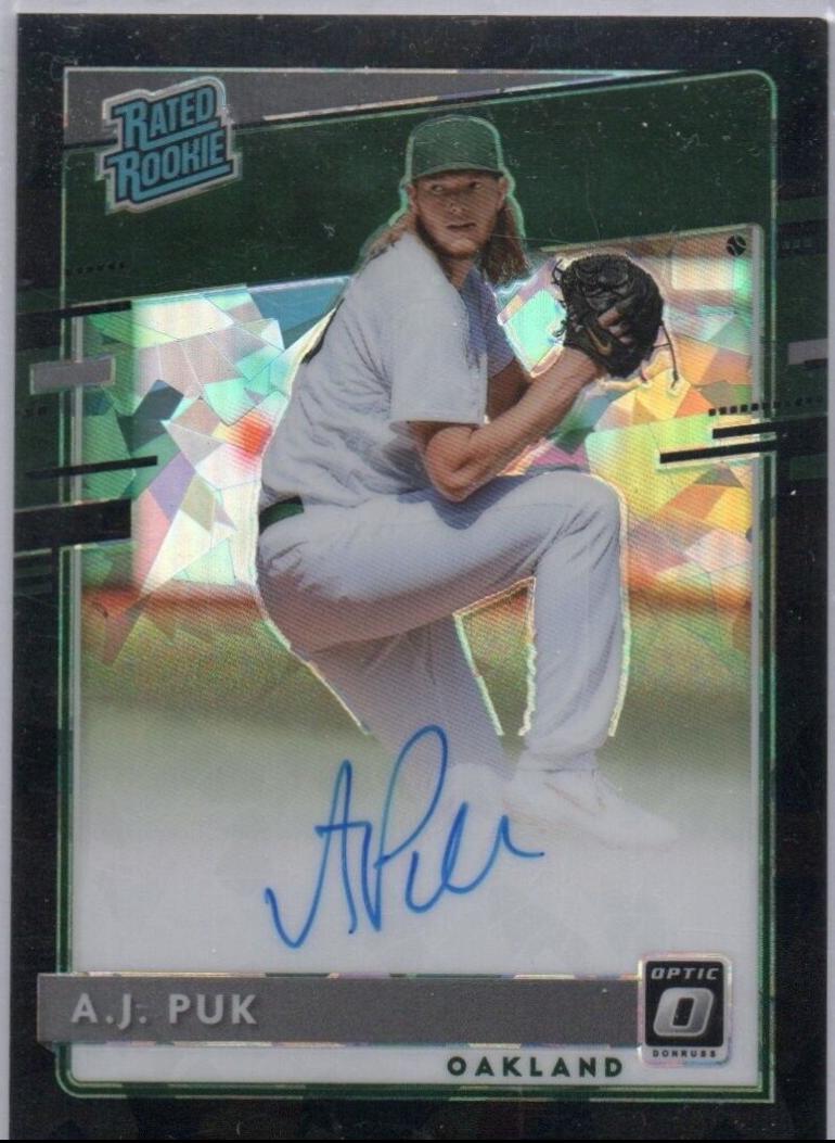 A.J. Puk [Cracked Ice Black] #RRS-AP