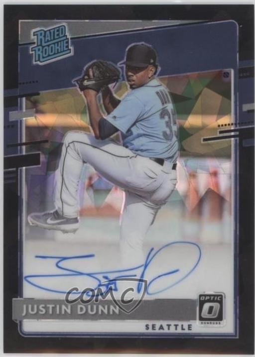Justin Dunn [Cracked Ice Black] #RRS-JU