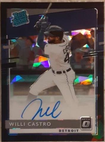 Willi Castro [Cracked Ice Black] #RRS-WC