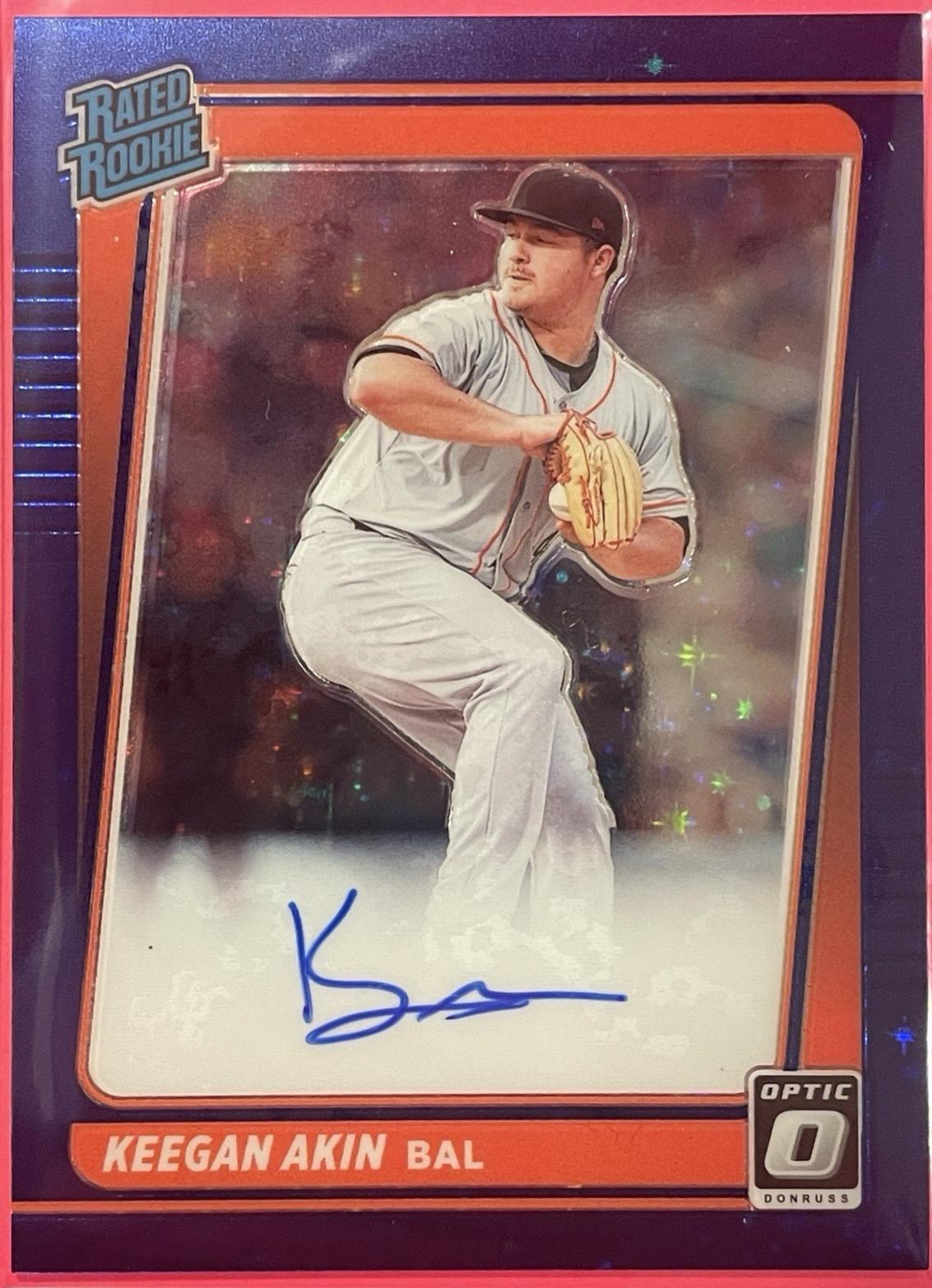 Keegan Akin [Navy Blue Stars] #RRS-KA