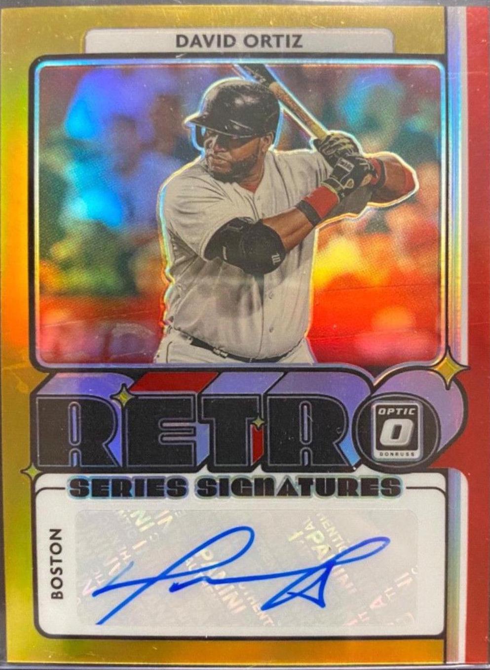 David Ortiz [Gold] #RET-DO