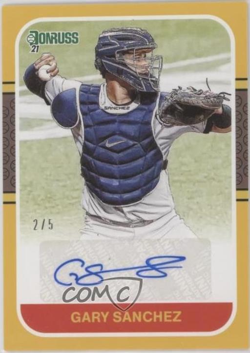 Gary Sanchez [Gold] #87S-GZ