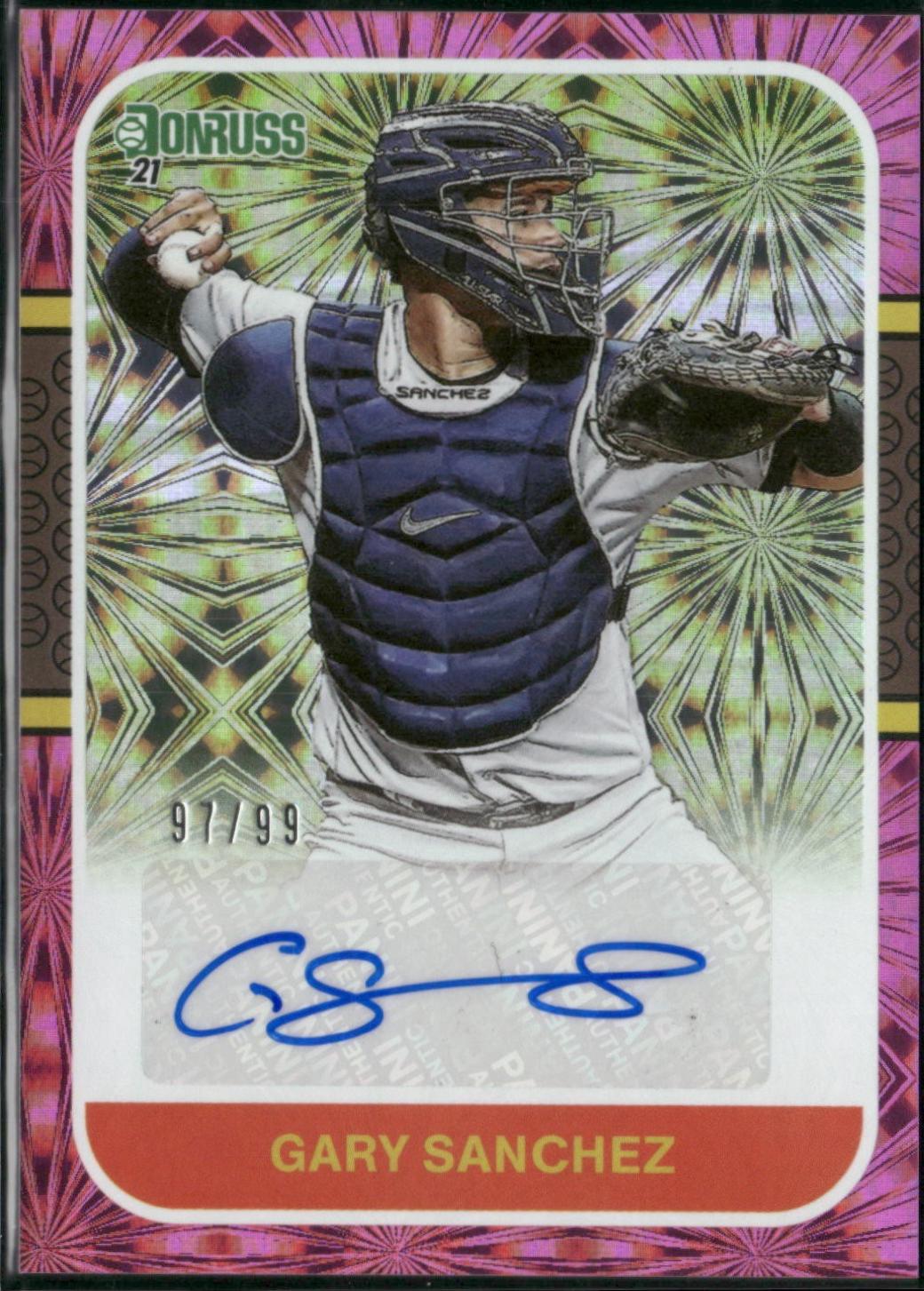 Gary Sanchez [Pink Fireworks] #87S-GZ