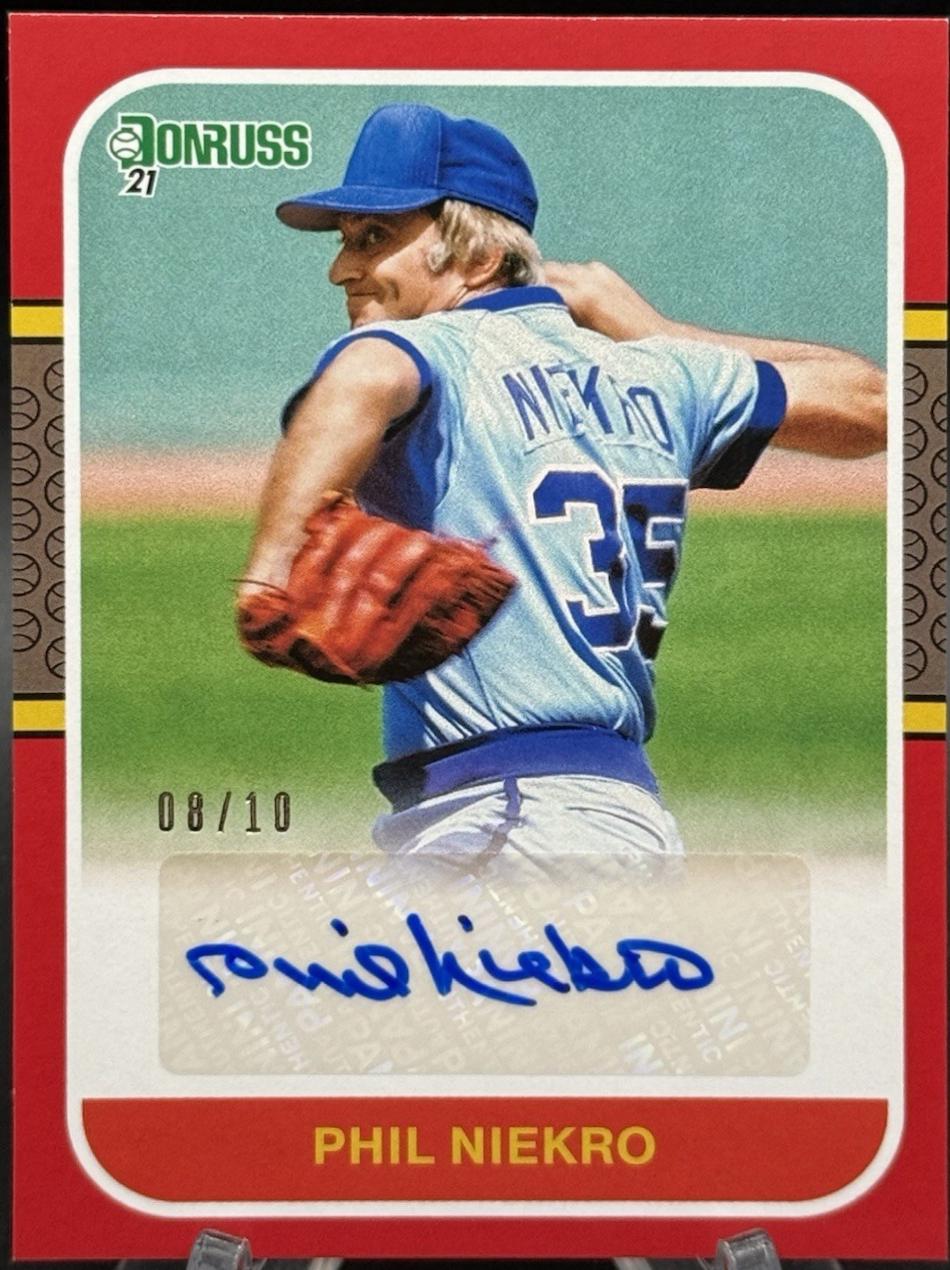 Phil Niekro [Red] #87S-PN