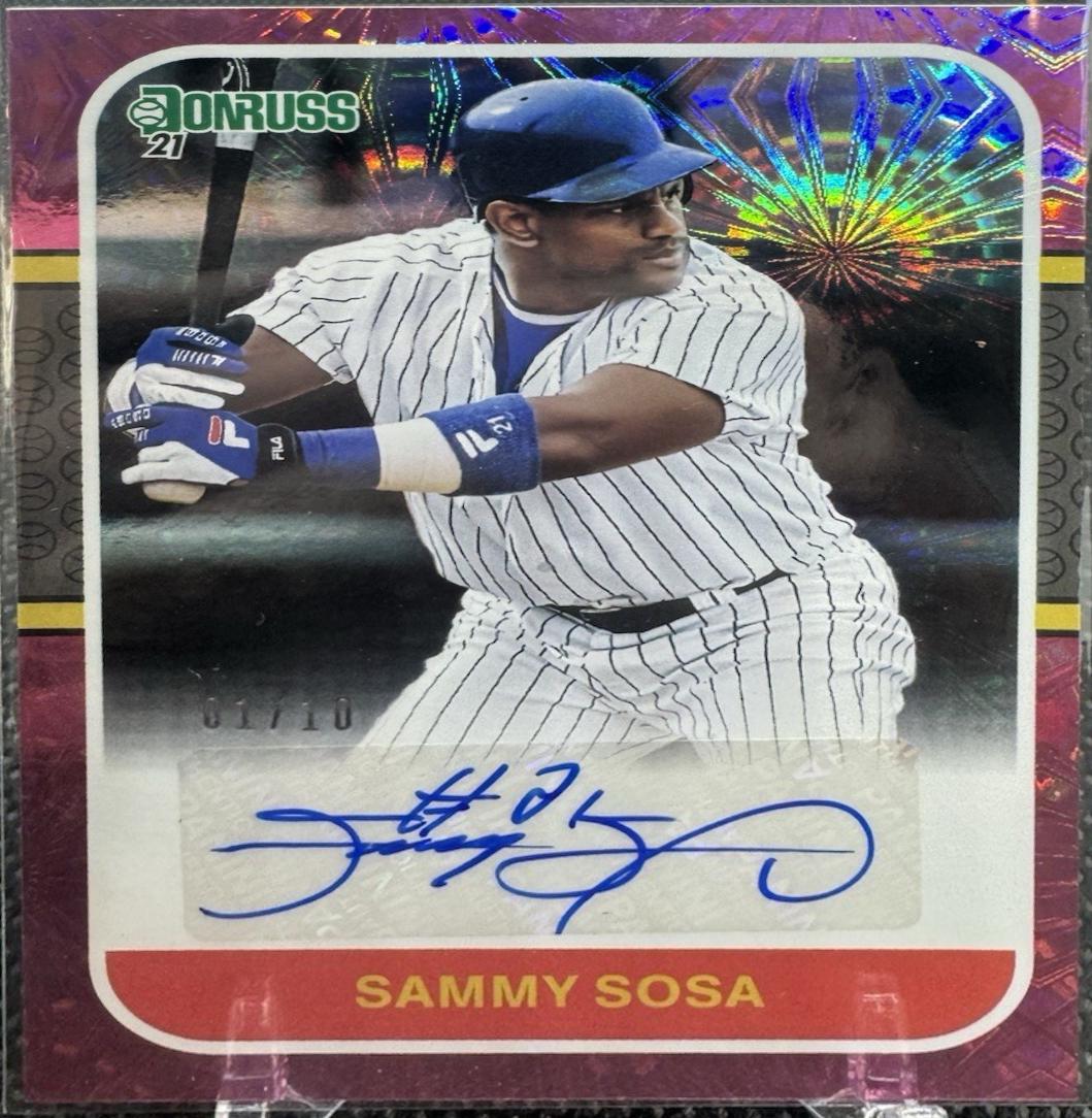 Sammy Sosa [Pink Fireworks] #87S-SS