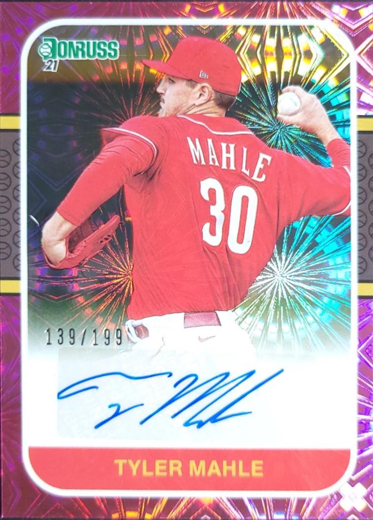 Tyler Mahle [Pink Fireworks] #87S-TM