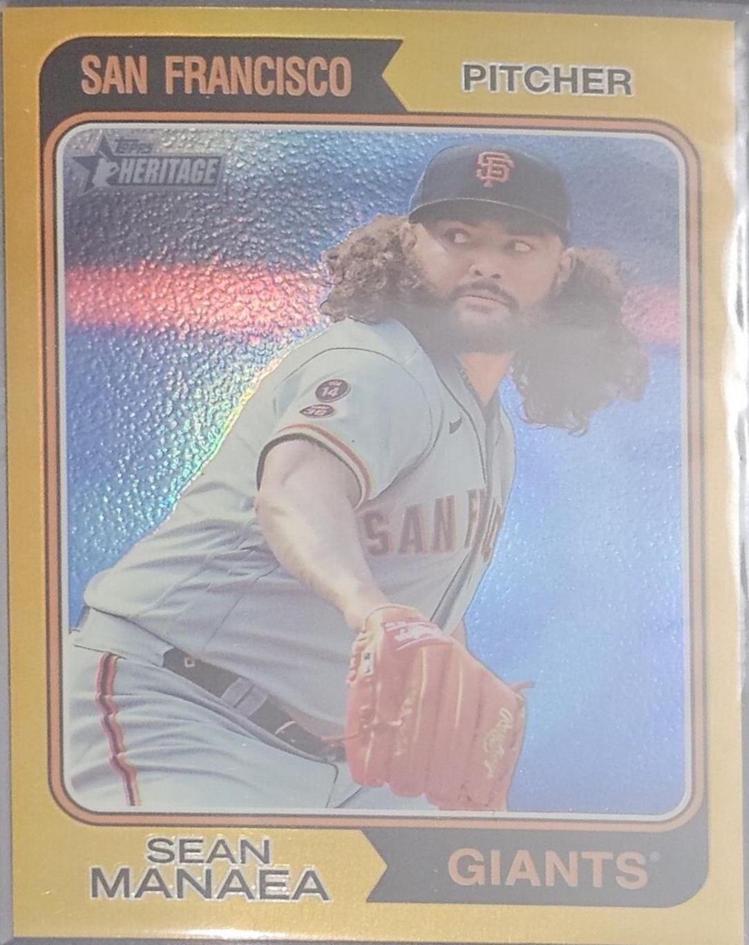 Sean Manaea [Chrome Gold] #551