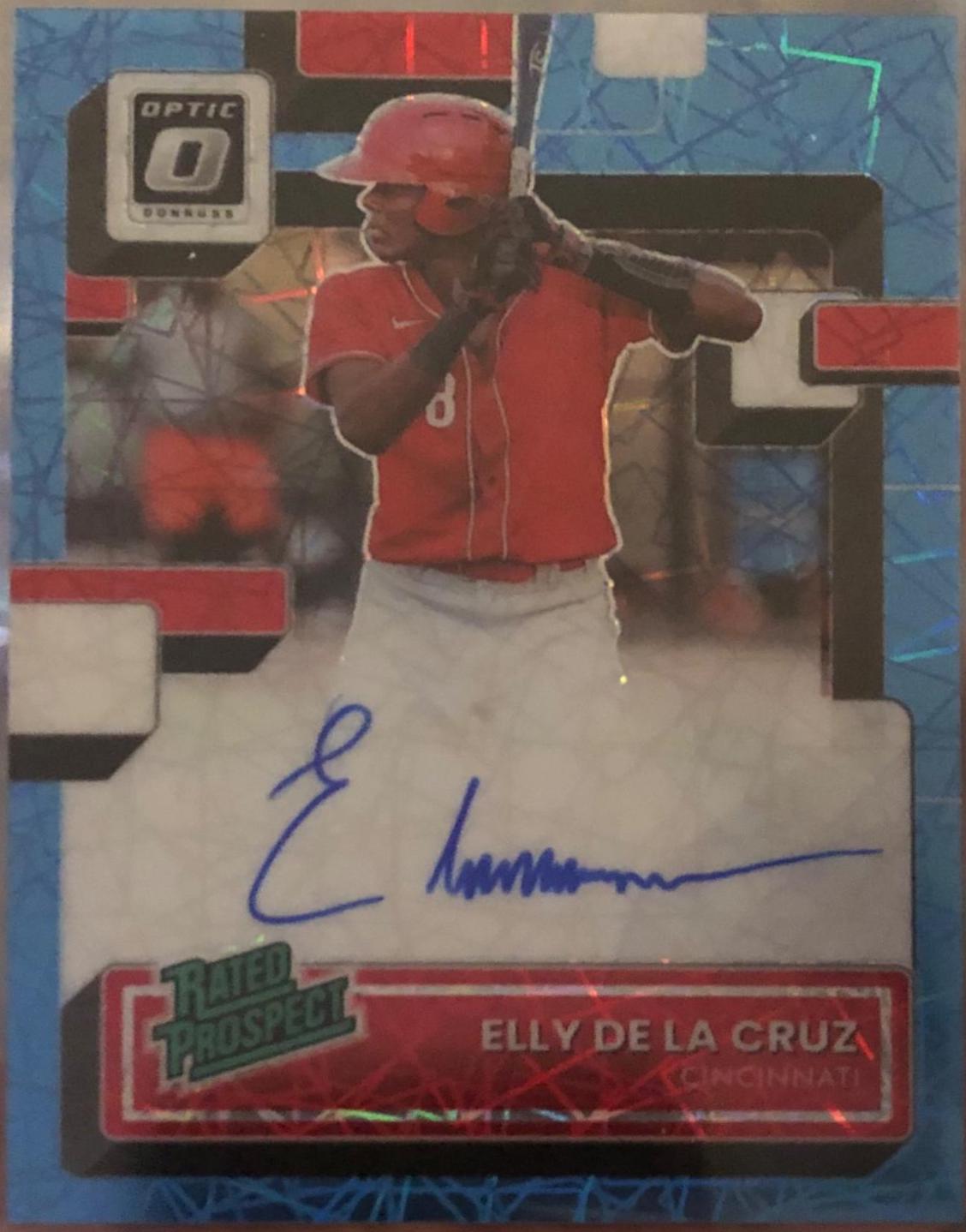 Elly De La Cruz [Carolina Blue Velocity] #RPS-EC
