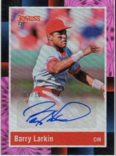 Barry Larkin [Pink Fireworks] #R88S-BL