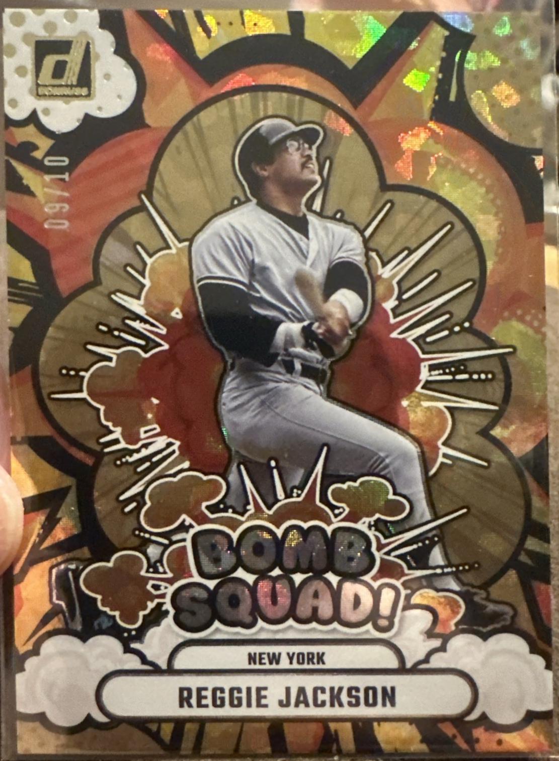 Reggie Jackson [Gold Ice] #7