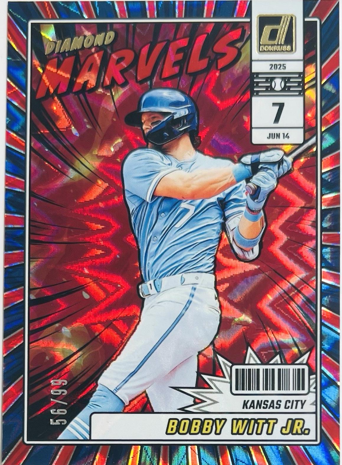 Bobby Witt Jr. [Red Xplosion] #9