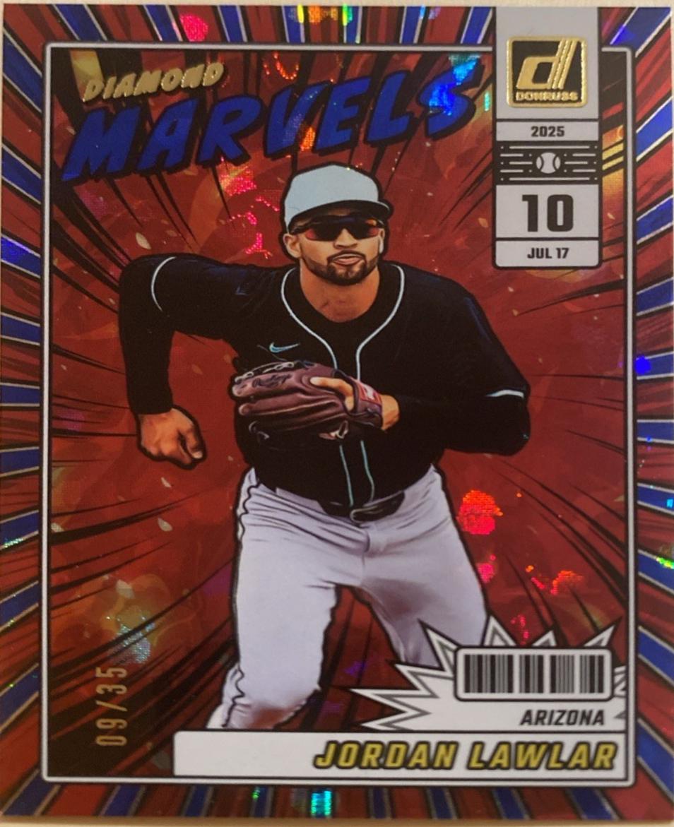 Jordan Lawlar [Blue Ice] #17