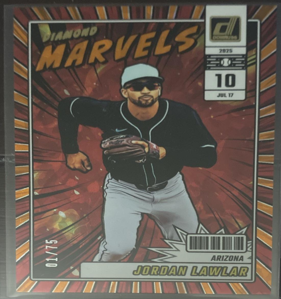 Jordan Lawlar [Orange Ice] #17