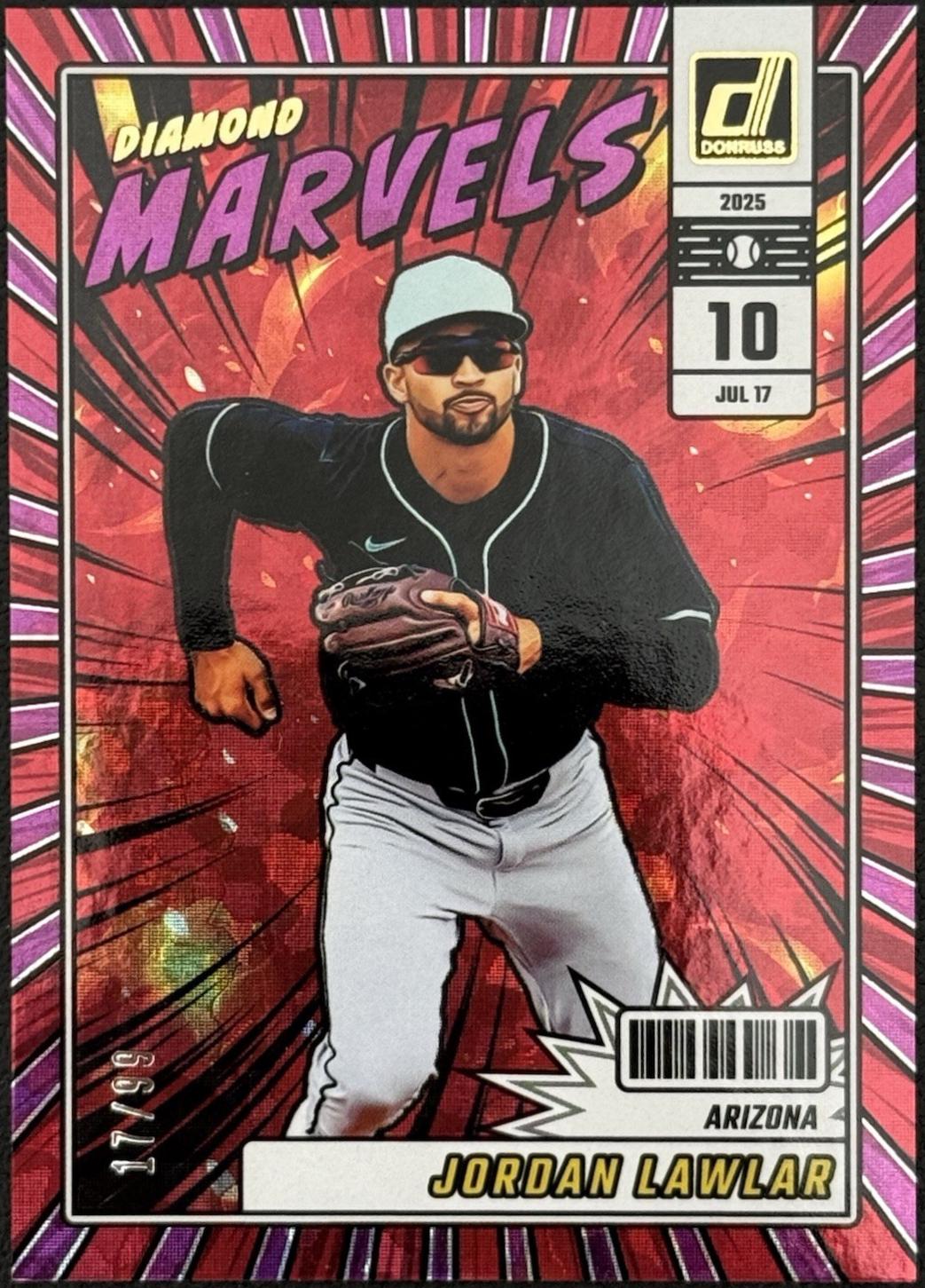 Jordan Lawlar [Purple Ice] #17