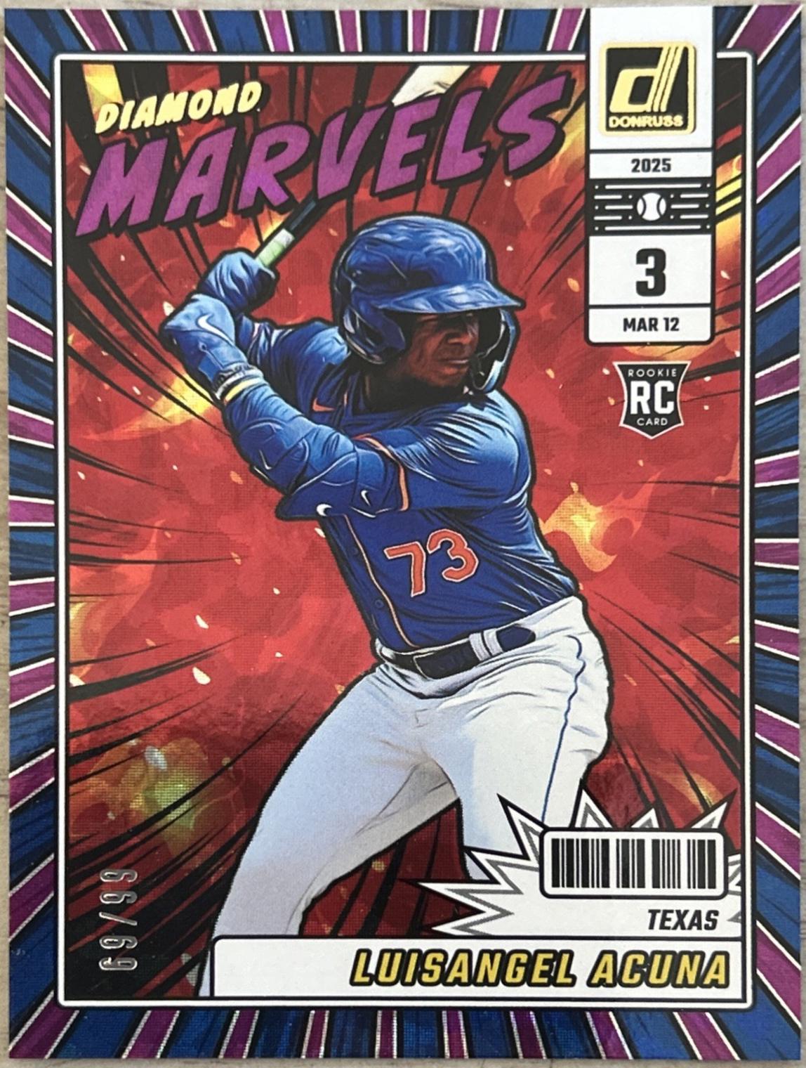 Luisangel Acuna [Purple Ice] #14