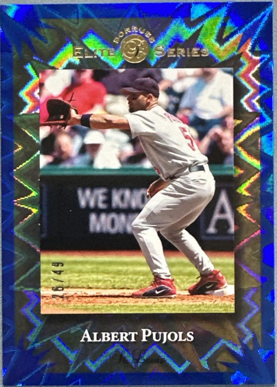 Albert Pujols [Blue Xplosion] #12