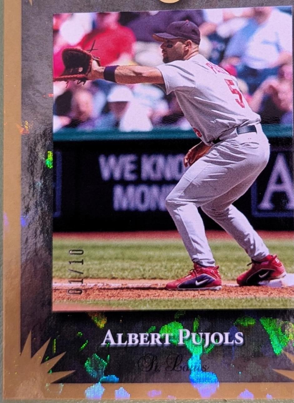 Albert Pujols [Gold Ice] #12