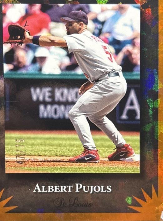 Albert Pujols [Orange Ice] #12