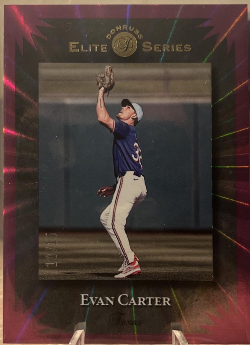 Evan Carter [Purple Laser] #13